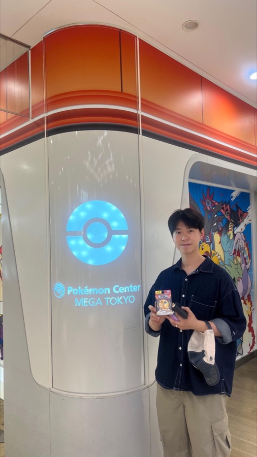 Visiting the Pokémon Center in Tokyo