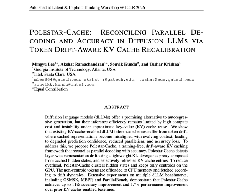 Polestar-Cache paper title and abstract